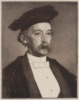 KG 09708
          <br/>
          Portret prof. C.P. Tiele (1830-1902)
          <br/>
          <em>Veth, Jan (1864-1925)</em>